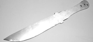Rohling eines Messers der Messerschmiede Kubesch