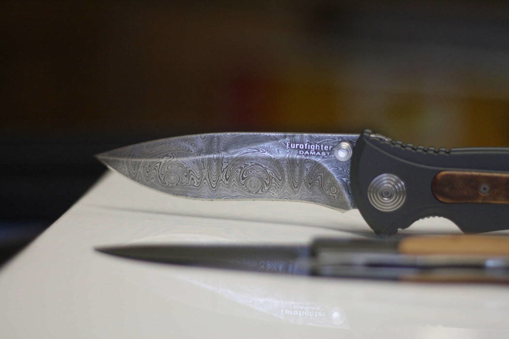 handgeschmiedetes Messer der Messerschmiede Kubesch
